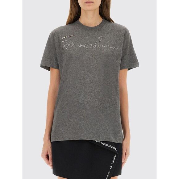 Moschino Couture T-Shirt Woman Grey